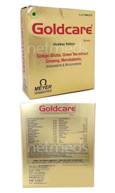 Goldcare Tablet 6'S - Supplements-Sup