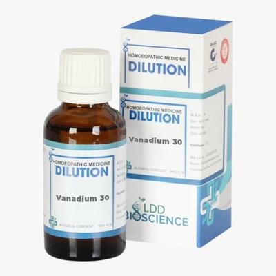 LDD Bioscience Dilution Vanadium 30 Liquid 30 ml - Dilutions