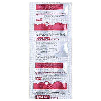 Dyoflux 30/40mg Tablet 10'S - Ulcer/Reflux/Flatulence-Aaa