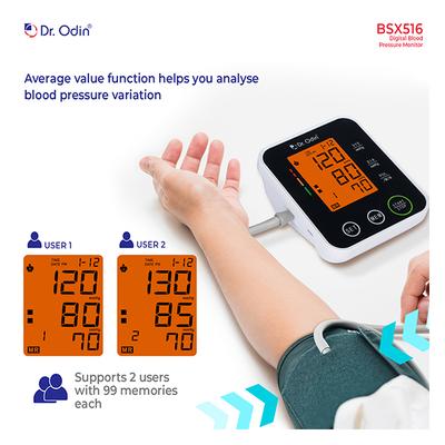 Dr. Odin Digital Blood Pressure Monitor - Black (BSX516) - Blood Pressure Monitors