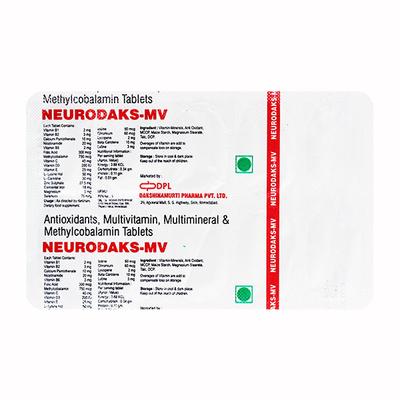 NEURODAKS MV Tablet 10's - Supplements-Vam