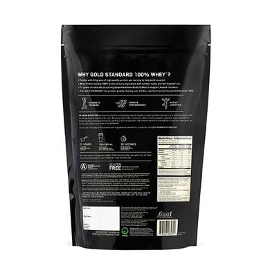 Optimum Nutrition (ON) 100% Whey Gold Standard Powder - Vanilla Ice Cream 1 lb - Whey Proteins