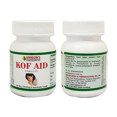 Bakson's Kof Aid Tablet 75's - Speciality Medicine