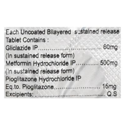 CARRYL MP 60 Tablet 10's - Diabetes-Ant