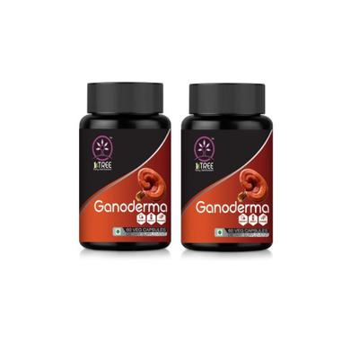1 Tree Ganoderma Veg Capsule (Pack of 2 x 60's) - Health Products