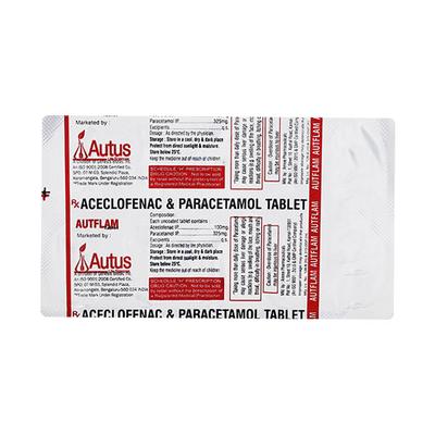 AUTFLAM Tablet 10's - Pain relief-Nsa
