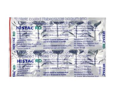 Histac RD Capsule 10'S - Ulcer/Reflux/Flatulence-Aaa