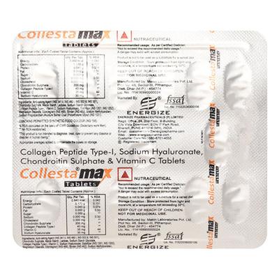COLLESTA MAX Tablet 15's - Supplements-Vam