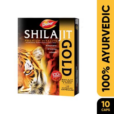Dabur Shilajit Gold Capsule 10's - Sexual Healthcare