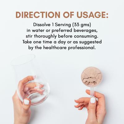 Pure Nutrition Pure Vegan Protein Powder - Chocolate Flavour 1 kg - Protein Drink