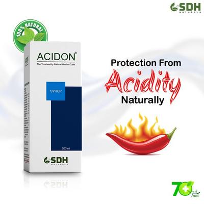 Shree Dhanwantri Herbals Naturals Acidon Syrup 200 ml