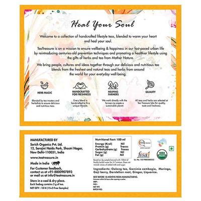 Tea Treasure Wellness Tea Bag - 28 Days Detox 18's - Herbal/Green Teas