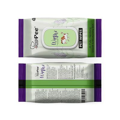 PupPee Wipe Me Pet Wipes 48's - Pet Grooming