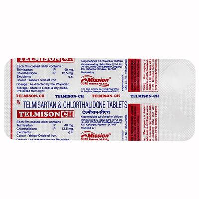 TELMISON CH Tablet 10's - Hypertension-Ang