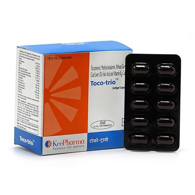 Kee Pharma Toco-trio Softgel Capsule (Pack of 10 X 10's) - General Health
