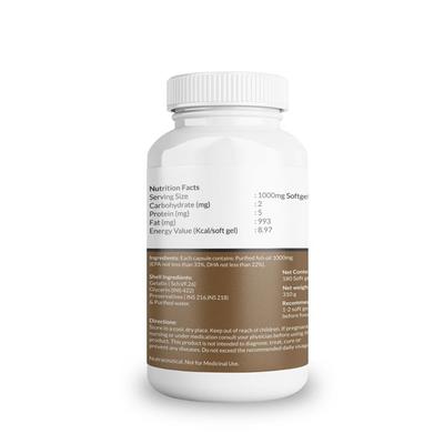 Aiwo Ultimate Omega 3 1000 mg Capsule 180's - Omega Fish Oil Fatty Acids