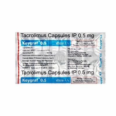 Keygraf 0.5mg Capsule 10'S - Auto Immune Disease-Imm