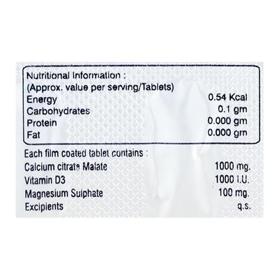 CALCIMATE Tablet 10's - Supplements-Vam