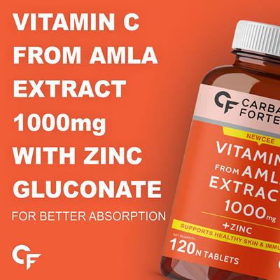 CF Vitamin C Veg Tablet 120's - Vitamin C