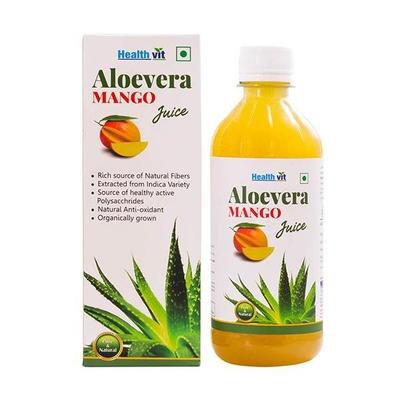 Healthvit Aloevera Mango Juice 500 ml - Ayurvedic Juices