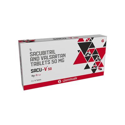 SACU V 50 Tablet 14's - Heart Failure-Ant