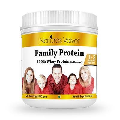 Natures Velvet Family Protein Powder 400 gm - Health Products