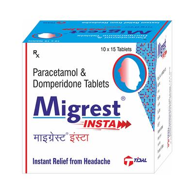 MIGREST INSTA Tablet 15's - Migraine