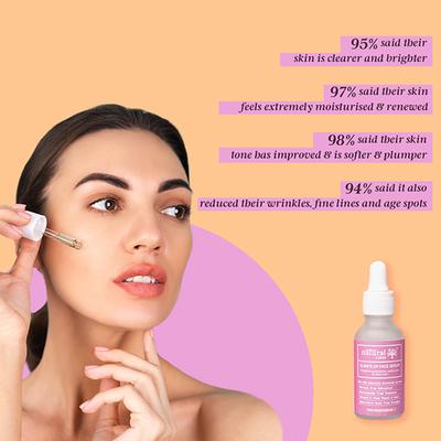 Natural Vibes Glow'd Up Face Serum 30 ml - Face Serum