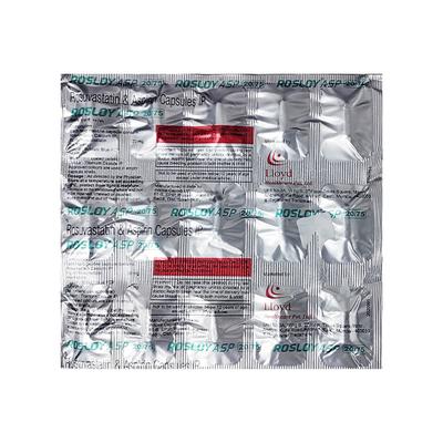 ROSLOY ASP 20/75 Capsule 15's - Blood Clot-Ant