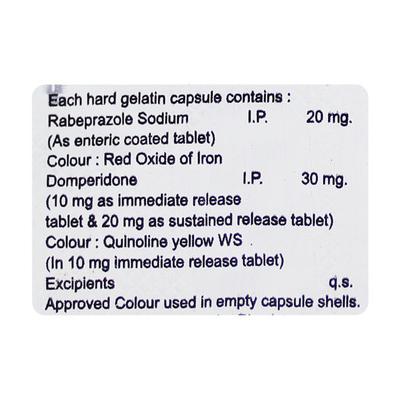 RANY DSR Capsule 10's - Ulcer/Reflux/Flatulence-Aaa
