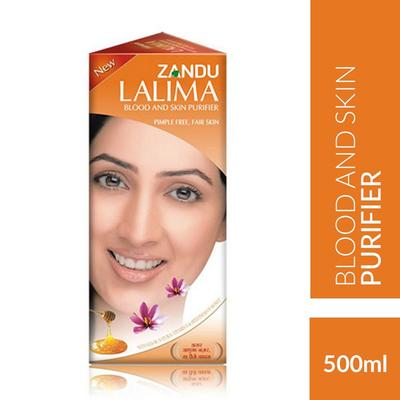 EMAMI ZANDU LALIMA BLOOD AND SKIN PURIFIER 500ML - Face Wash & Cleansers