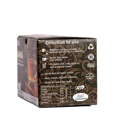 S N Pandit Sariva Tea Bags - Saffron 25's - Speciality Medicines
