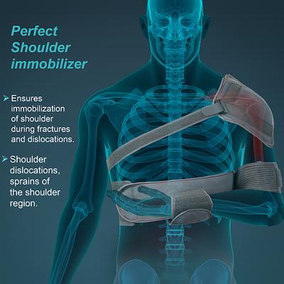 Tynor Elastic Shoulder Immobiliser (L) (C 03) - Neck/Shoulder Supports