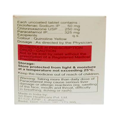 Powerflam MR Tablet 10'S - Muscle Cramps/Spasticity-Mus