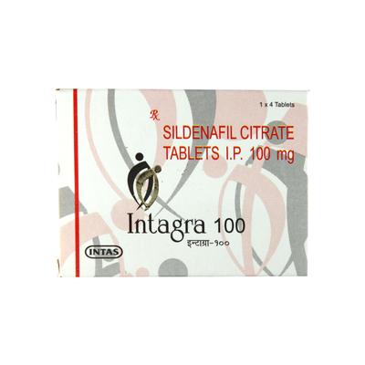 Intagra 100mg Tablet 4'S - Impotence/Erectile Dysfunction (Ed)