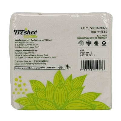 Freshee Value Plus 2 Ply Napkins (Pack of 4) - Tissues & Wipes