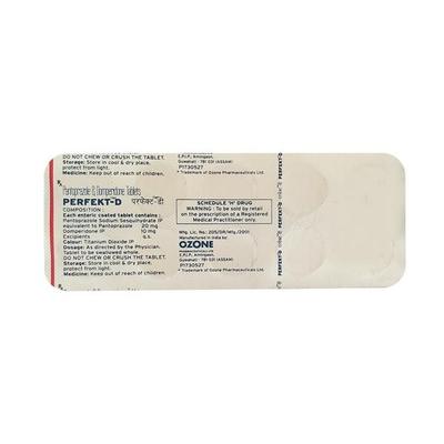Perfekt D 10/20 Tablet 10'S - Ulcer/Reflux/Flatulence-Aaa
