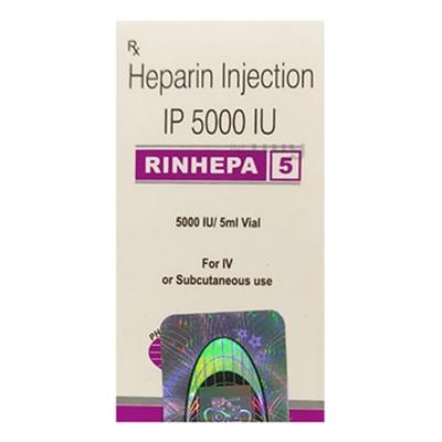 Rinhepa 5000IU Injection 5ml - Blood Clot-Ant