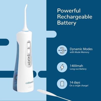 Caresmith Ace Cordless Dental Flosser (CS420) - White - Floss & Tongue Cleaners