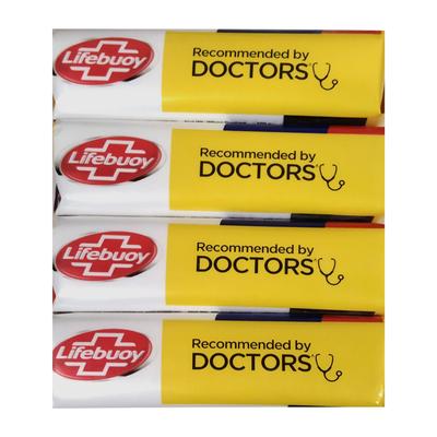 Lifebuoy Stronger Germ Protection Soap - Lemon Fresh (Pack of 4 x 100 gm) 1's - Soaps