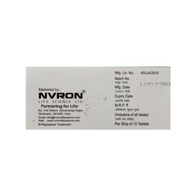 LIPIVIRON 10mg Tablet 10's - High Cholesterol-Dys