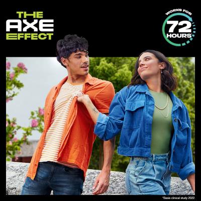 Axe Signature Body Deodorant (72H Dual Action Technology) - Intense 122 ml - Men Deodorants/Roll-Ons