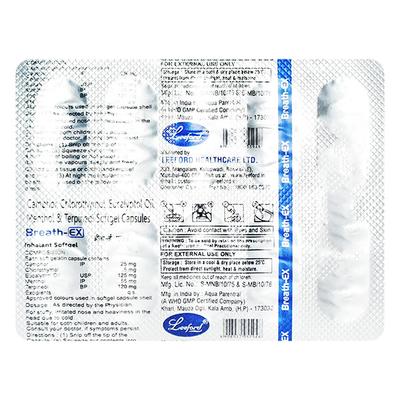 Breath EX Capsule 10'S - Nasal Congestion-Nas