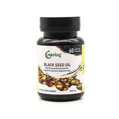 Nutriorg Black Seed Oil Softgel Capsule 60's - Diabetes (Fitness)