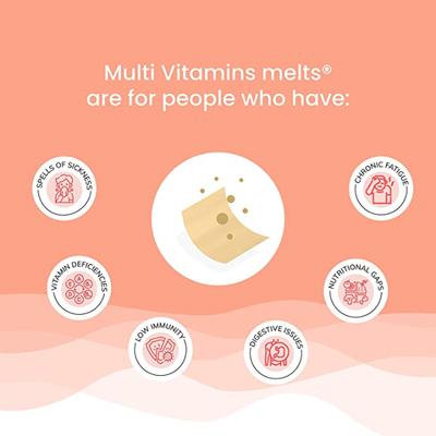 Wellbeing Nutrition Melts Into Multivitamins Oral Thin Strip 30's - Multi-Vitamins