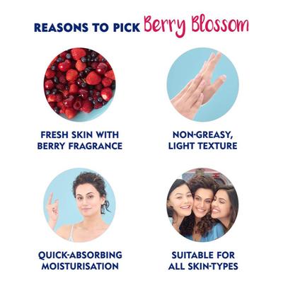 Nivea Soft Light Moisturiser - Berry Blossom 200 ml - Lotions & Creams