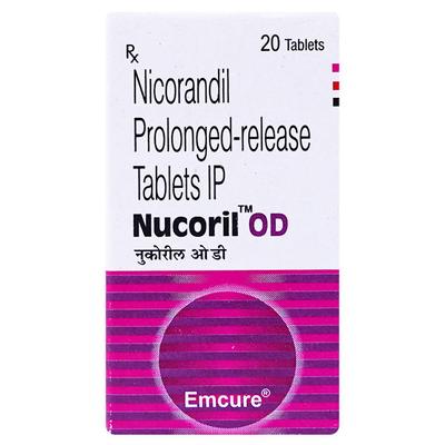 Nucoril OD Tablet 20'S - Angina