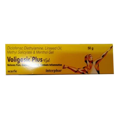 VOLIGESIC PLUS Gel(Topical) 50gm - Pain relief-Nsa