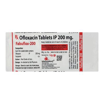 FABUFLOX OZ Tablet 10's - Bacterial Infections-Qui