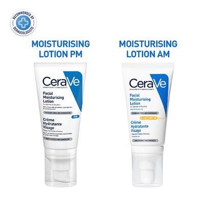 CeraVe PM Facial Moisturising Lotion - Normal to Dry Skin 52 ml - Face Wash & Cleansers